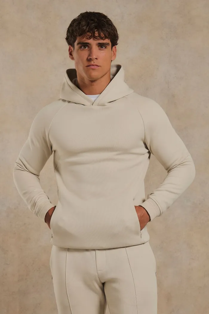 Luxe Sweat Hoodie in Chalk